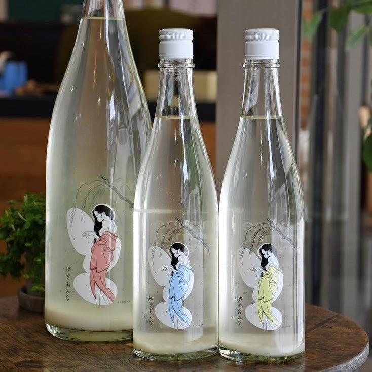 日本清酒 - 大嶺 3粒 Ohmine 雪女 冬のおとずれ 薄濁 720ml - Chillax.hk