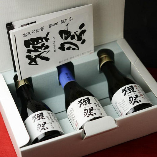日本清酒 - 獺祭 45 39 23 180ml 3支 試飲套裝 - Chillax.hk