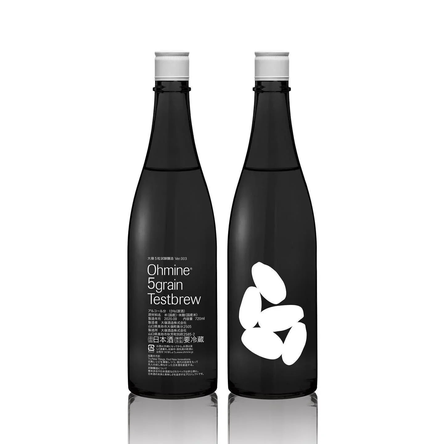 日本清酒 - 大嶺 5粒 Ohmine ver 3 720ml - Chillax.hk