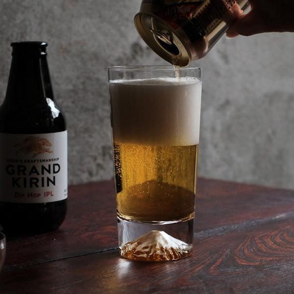酒器 - 江戸 硝子 富士山 高球杯 - Chillax.hk