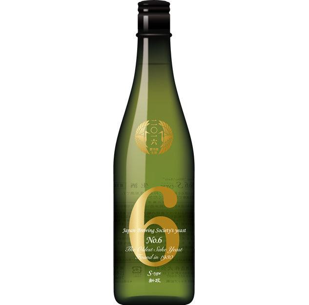 日本清酒 - 新政 No.6 S-Type 純米吟釀 生酒 720ml - Chillax.hk