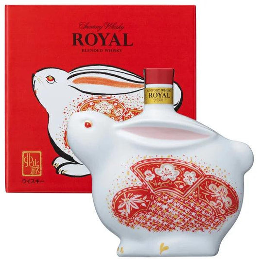 日本威士忌 - Suntory Royal 干支 兔年 (卯歳 2023年) 紀念威士忌 - Chillax.hk