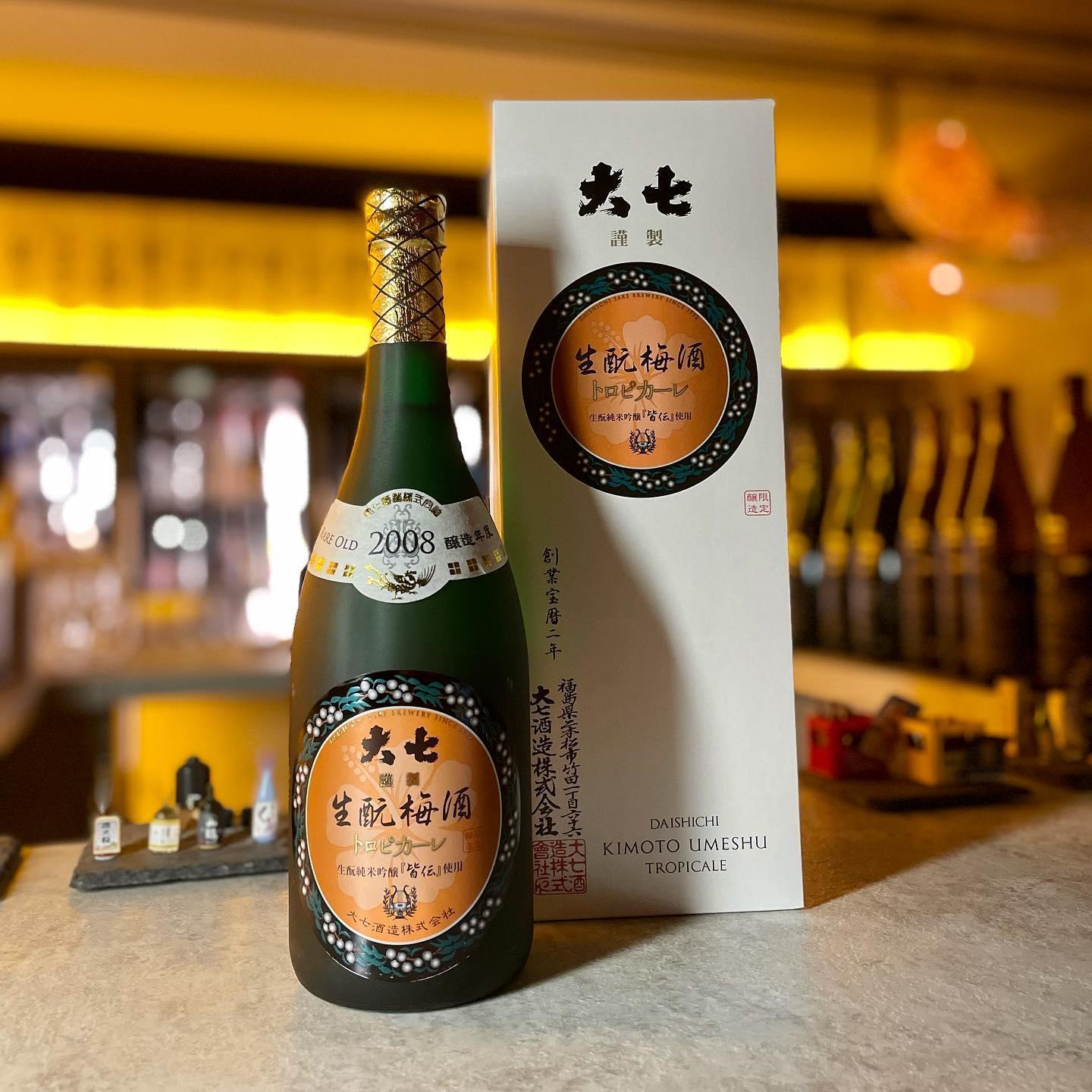 日本梅酒 - 大七 Tropicale 秘蔵13年 生酛梅酒 - Chillax.hk