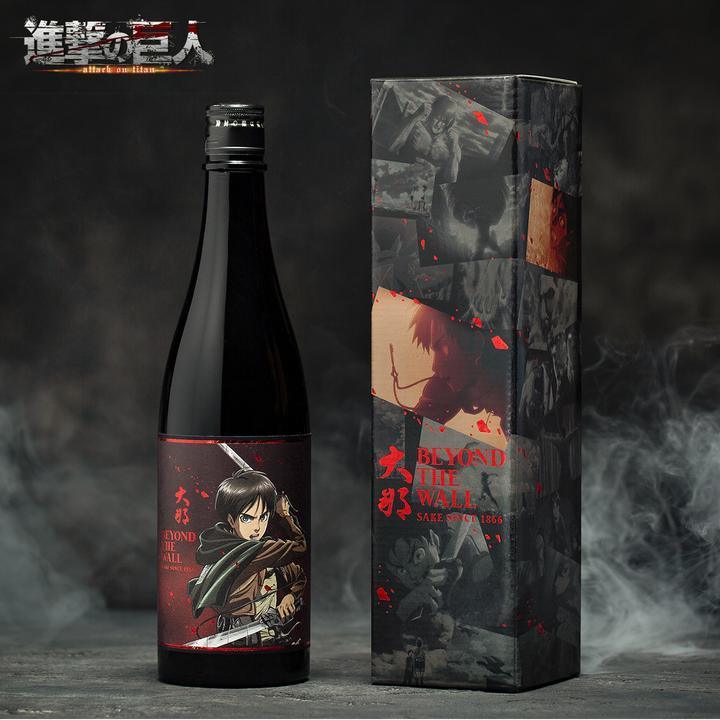 日本清酒 - 進擊之巨人 x 大那 純米吟醸 - Chillax.hk